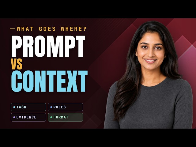 Prompt, Instructions, Context, and Output: What's the Difference?
