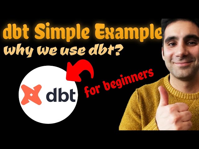 A Very Simple dbt Example
