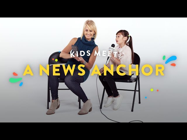 Kids Meet a News Anchor | Kids Meet | HiHo Kids