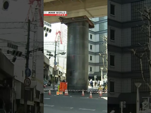 Osaka's latest pop-up is... a giant sewer pipe?ーNHK WORLD-JAPAN NEWS #shorts