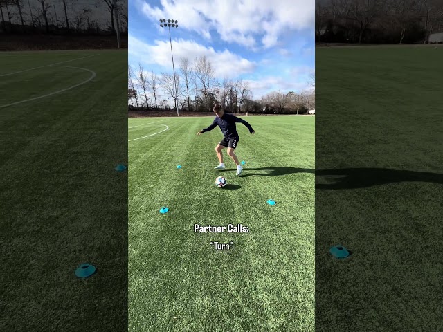 Do this first touch drill #soccer #football