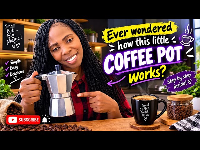 “HOW TO USE MOKA POT..EASY STOVETOP COFFEE TUTORIAL “