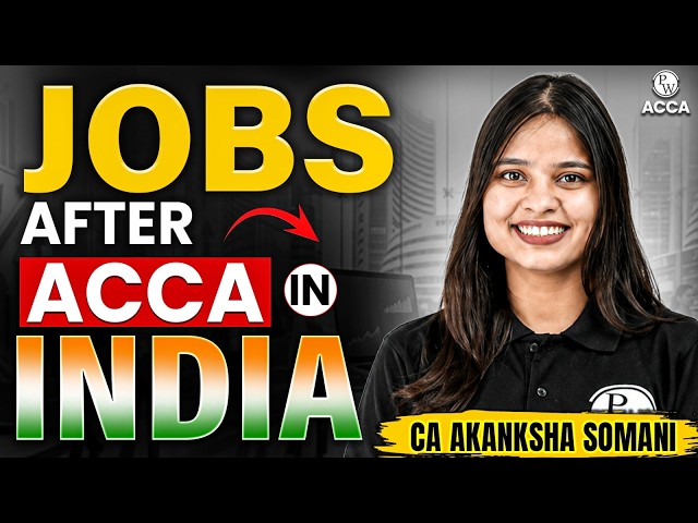 ACCA Jobs in India🔥 | Career Scope, Roles & Opportunities |  ACCA Career in India