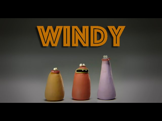PURPLE & BROWN - WINDY - STOP MOTION ANIMATION #animation #purpleandbrown #waaber #windy