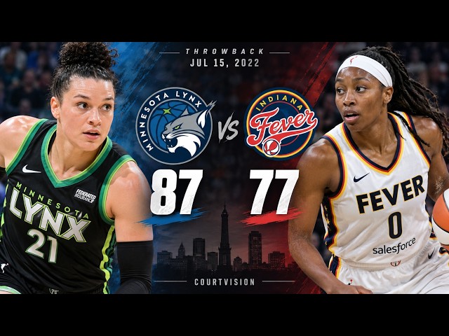 TB WNBA - Game Highlights - IND @ MIN - 2022 WNBA