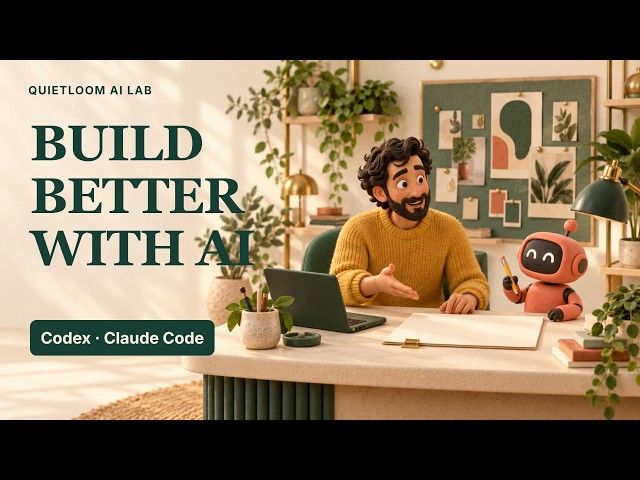 Build Better Apps with AI: Codex, Claude Code, Architecture & Security