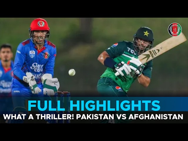 Full Match Highlights | Afghanistan vs Pakistan | 2nd ODI 2023 | 3D1T