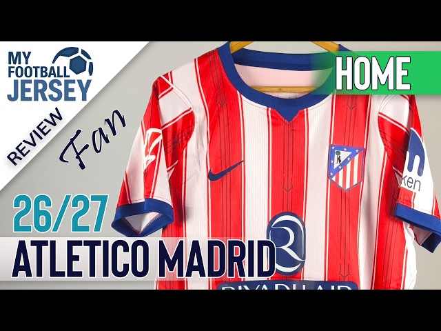 Atletico Madrid Home Jersey 26/27 Hjulmand (adjersey) Fan Version Review