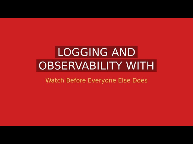 Logging and Observability with Claude Code: See What Your App Is Doing