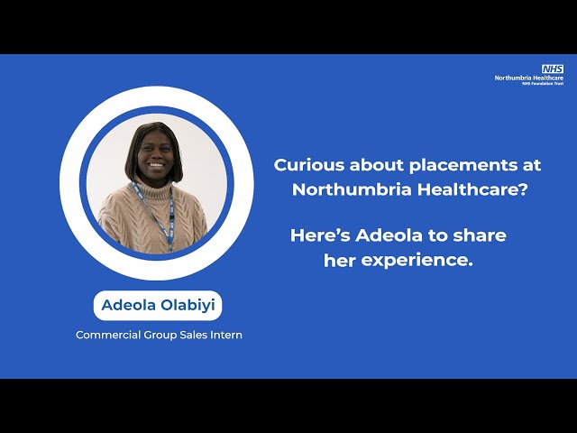 Curious about internship and placement opportunities at Northumbria Healthcare?