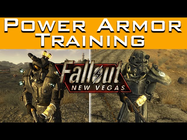 Fallout New Vegas - How to Get POWER ARMOR TRAINING (Brotherhood of Steel + Remnants)
