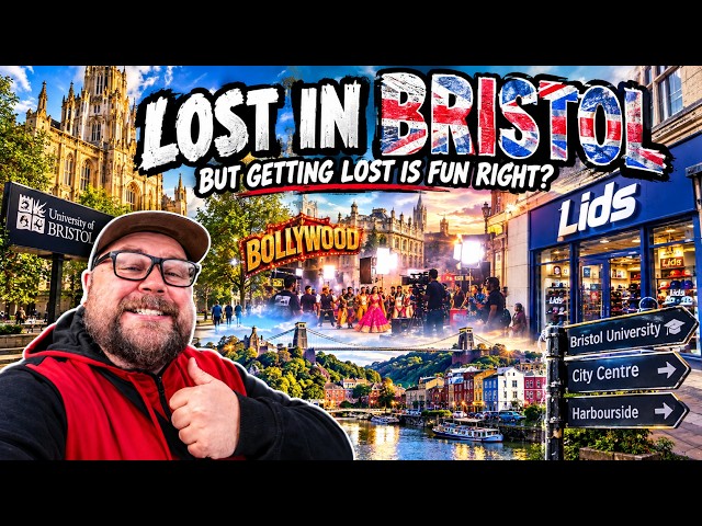 I Got LOST in Bristol Trying to Find a Hat! 😂 | Bristol City Vlog