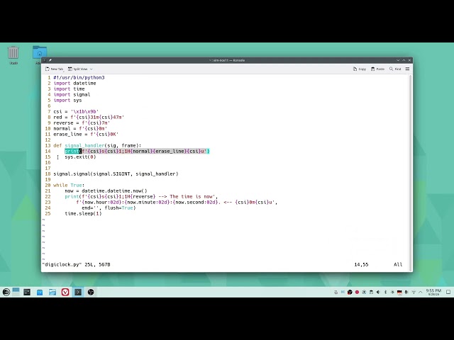 Sending Signals to Processes