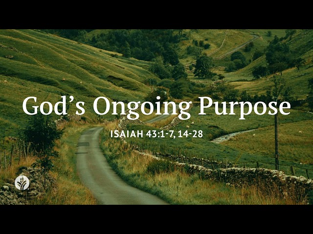 God's Ongoing Purpose | Our Daily Bread | Daily Devotional