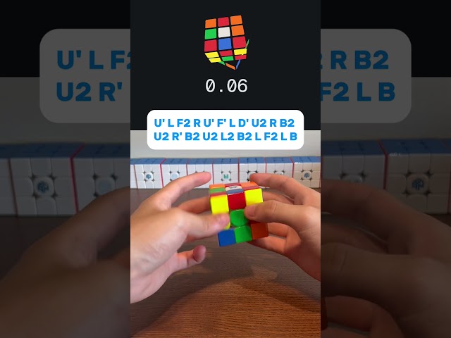 Day 12 of attempting the Acubemy Daily Scramble until I get sub-8 #cubing #series #speedcubing
