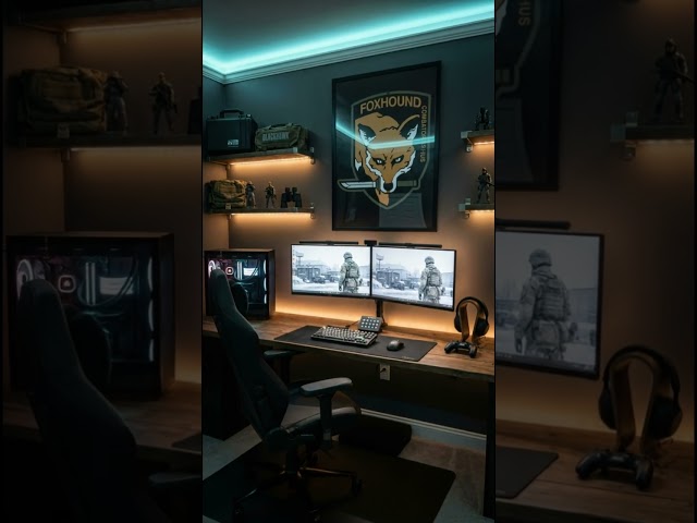 “Kept you waiting, huh?” — #solidsnake #metalgearsolid #gamingsetups