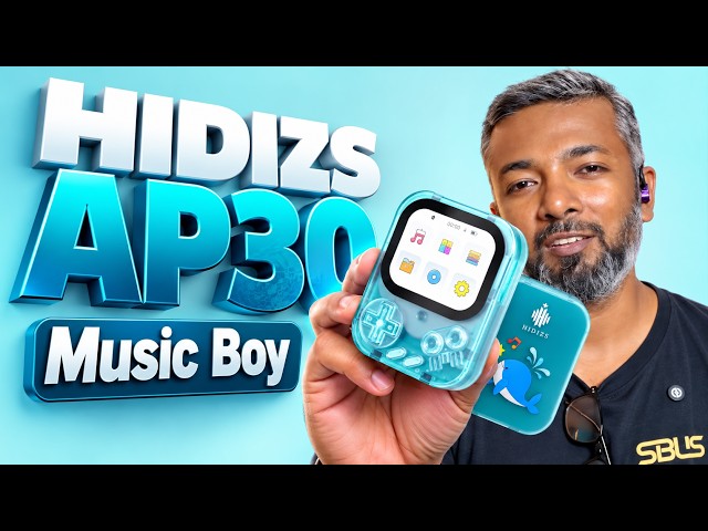 🎧 HIDIZS AP30 Music Boy Review | Tiny Hi-Res Music Player with Retro Gaming?! 🔥