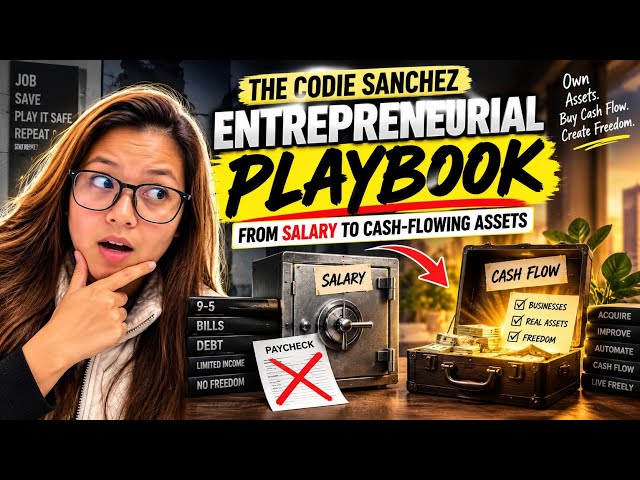 The Codie Sanchez Entrepreneurial Playbook: From Salary to Cash-Flowing Ownership