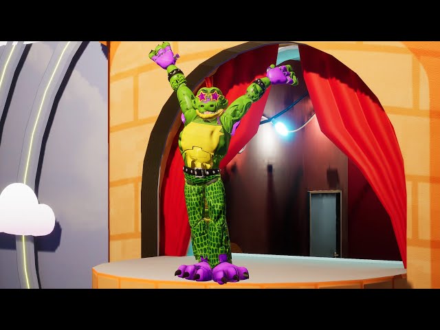 Monty Comes Out Of Sun Secret Room And Jumpscares Gregory - FNAF Security Breach