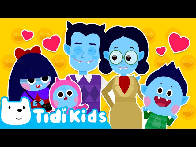 🧛 Dracula Family Nursery Rhyme Collection 🎵 | Kids Songs & Baby Rhymes 🌙
