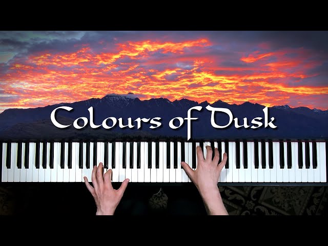 Colours of Dusk - Original Piano Solo by Nathan Glenn (Emotional Piano Music)