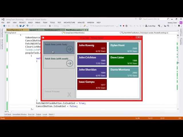 JeremyBytes - Task and Await in C# - Part 4: Basic Cancellation