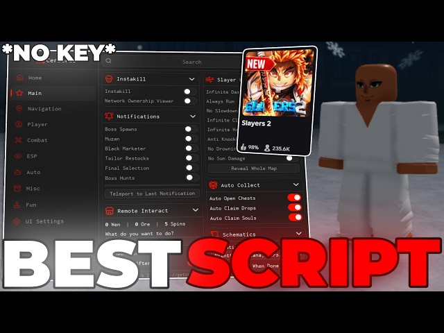[🧧BEST] Slayers 2 Script – *NO KEY* Instant Kill, Auto Farm, Auto Quest, Auto Dungeon & More!