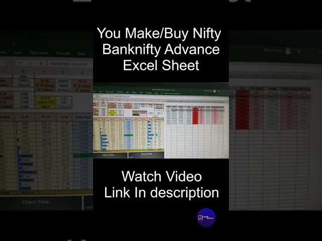 Nifty & Banknifty Advance Option Chain Analysis In Excel 23/09/2022