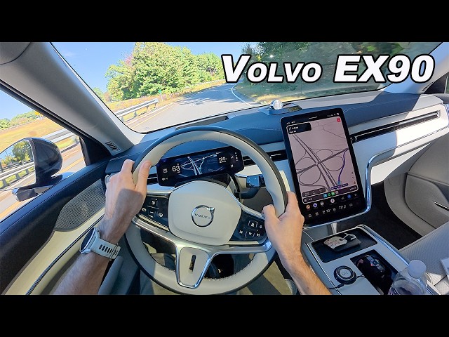 2026 Volvo EX90 Twin Motor Performance - A 670hp Love Hate Relationship (POV Binaural Audio)