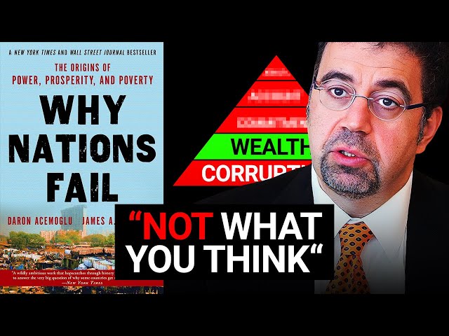 Why Nations Fail Summary (Animated) — Why Do Countries Differ So Much & How Can Any Country Improve?
