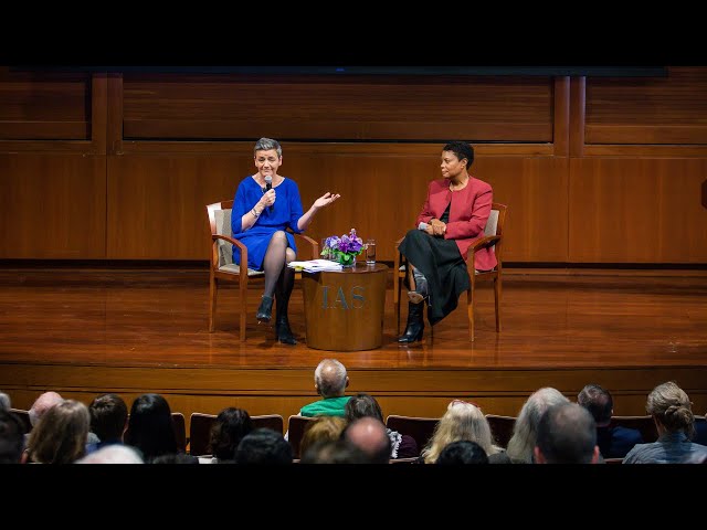 Margrethe Vestager: Three things Oppenheimer tells us about tech | Institute for Advanced Study