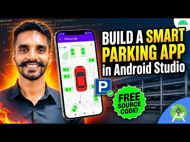 Build a Smart Parking App in Android Studio with Free Source Code!