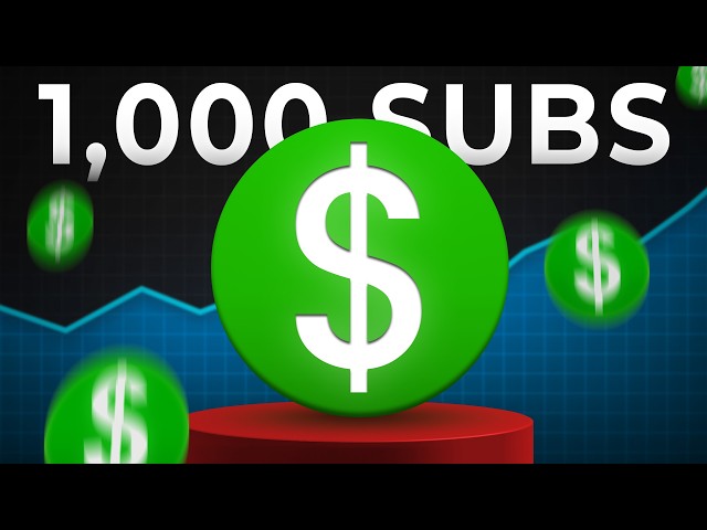 How Much YouTube Pays for 1,000 Subs