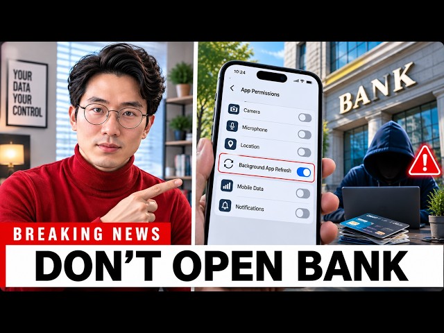 Do NOT Open Your Bank App Until You Disable THIS Hidden Setting