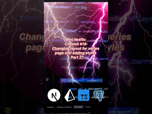 Developing Mini Netflix on Next Js | Commit 16, Part 2, Deep explanation  #webdevelopment #nextjs