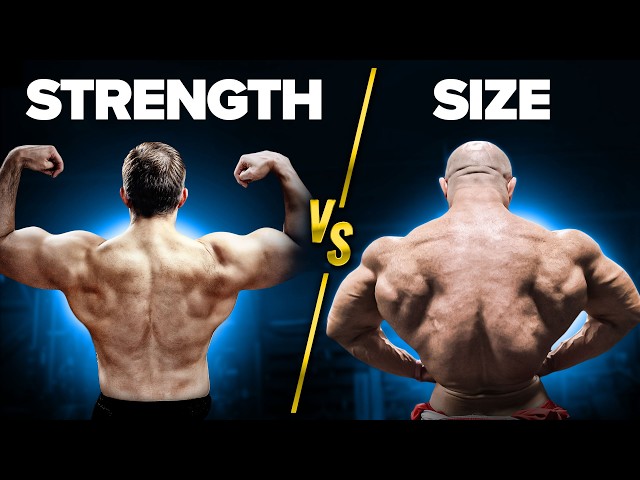 Differences in Training for Strength vs Size