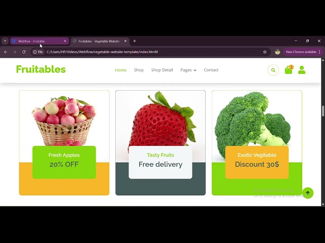 Project Based Webflow Tutorial for Beginners | No Code Web Design | Part 6