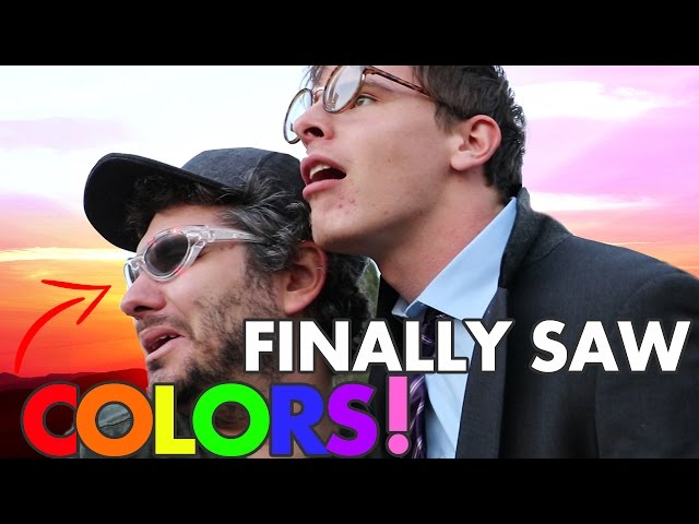THESE GLASSES CURED OUR COLOR BLINDNESS! FT. iDubbbzTV