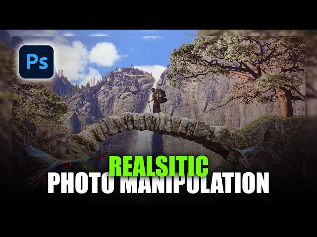 "The Mountaineer" Realistic Photo Manipulation - Adobe Photoshop | BID IT Lab | #photomanipulation