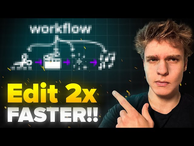 My Premiere + After Effects Workflow (Edit 2X Faster)