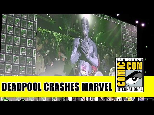 Deadpool Crashes Marvel Doomsday Panel | Comic Con 2026 Panel (Ryan Reynolds)