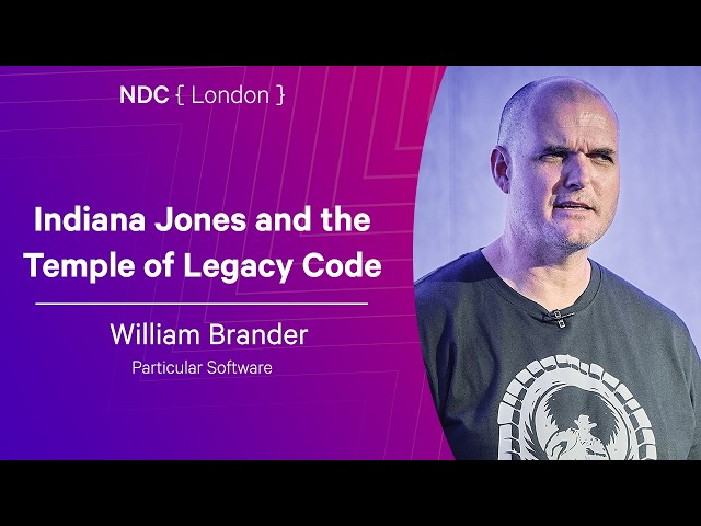 Indiana Jones and the Temple of Legacy Code - William Brander - NDC London 2026