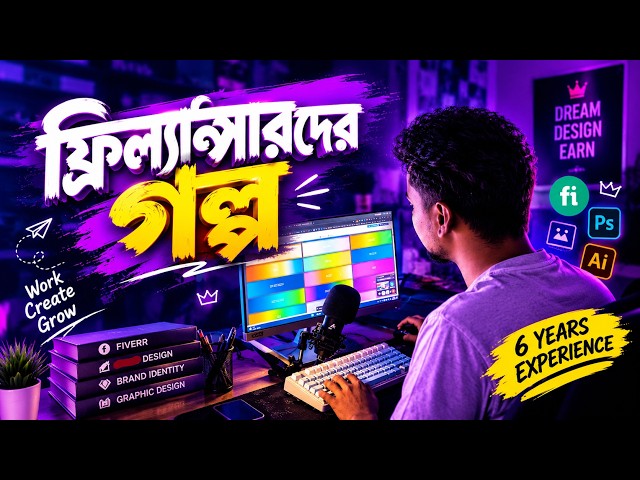 ফ্রিল্যান্সারদের গল্প, স্বপ্ন থেকে সফলতার যাত্রা || Freelancing tips
