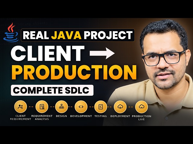 How Real Java Projects Work in IT Companies? | Client → Production | JTCINDIA | SOM SIR