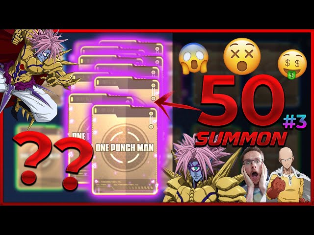 QUEST FOR BOROS!?  x50 SUMMONS! | One Punch Man Road To Hero 2.0