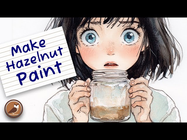 How to Make Hazelnut Paint 🦋 Astrid's Journal 🦋 illustrated Audiobook