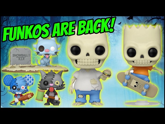 We have new Halloween Simpsons Funkos coming soon