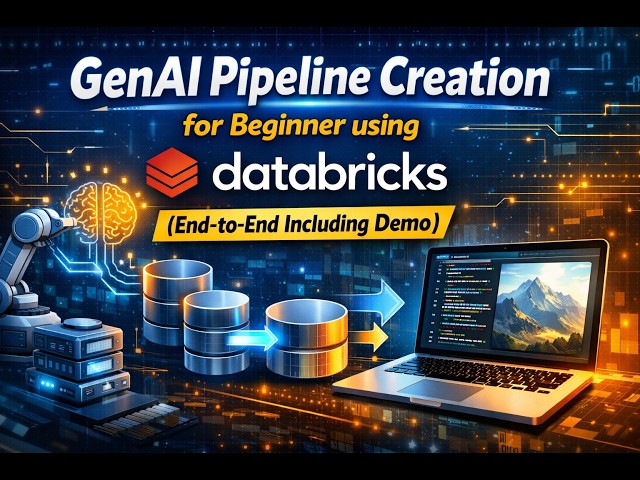 GenAI Pipeline Tutorial with Databricks | RAG, Vector Search & AI Data Pipeline (End‑to‑End)