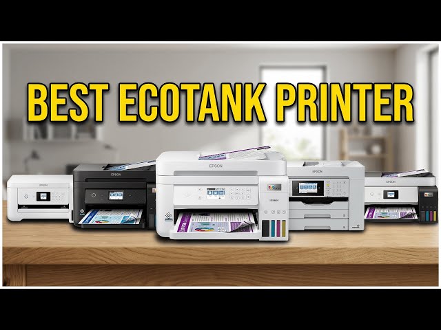 Best Epson EcoTank Printer 2026 | Which One Is Right for You?