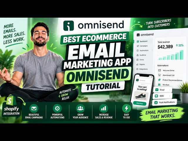 Best Ecommerce Email Marketing App: Omnisend Tutorial
